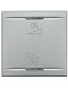 Cubierta transparente Bticino Axolute con regulación de encendido y apagado hc4911//2ai